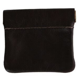 CTM Leather Squeeze Coin Change Pouch